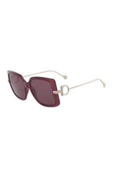 Salvatore Ferragamo 913s 606 55 Kadın Güneş Gözlüğü Bordo 52682552