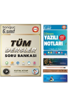 Tonguç 6. Sınıf Tüm Dersler Fijital Soru Bankası - 2. Dönem Yazılı Notları 1 Ve 2 Yazılı Set 2 Kitap Tonguç 6. Sınıf Tüm Dersler Fijital Soru Bankası - 2. Dönem Yazılı Notları 1 Ve 2 Yazılı Set 2 Kitap
