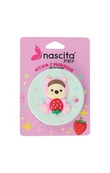 Nascita Figürlü Çanta Tipi Makyaj Aynası Nasayna00045gr Yeşil