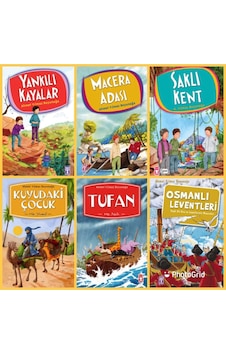 Ahmet Yılmaz Boyunağa 6 Kitap Yankılı Kayalar-macera Adası-saklı Kent-kuyudaki Çocuk-tufan-o.levent.