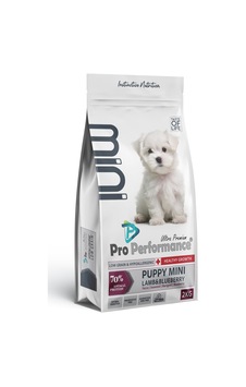 Puppy Mini Dog Lamb, Blueberry 2 Kg Pro Perf. Puppy Mini Dog Lamb, Blueberry 2 Kg Pro Perf.