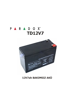 Td12V7 12V 7A Bakimsiz Akü Td12V7 12V 7A Bakimsiz Akü