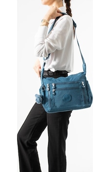 Baginn Klinkır Hafif Yağmur Geçirmez Kadın Postacı Çanta Çok Cepli 30 20 Cm Omuz Çantası 571 Collection Mavi Baginn Klinkır Hafif Yağmur Geçirmez Kadın Postacı Çanta Çok Cepli 30 20 Cm Omuz Çantası 571 Collection Mavi