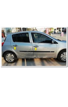 Woc Chrome Renault Clio 3 Hb Krom Kapı Kolu 2006-2011 4 Kapı Paslanmaz Çelik Woc Chrome Renault Clio 3 Hb Krom Kapı Kolu 2006-2011 4 Kapı Paslanmaz Çelik
