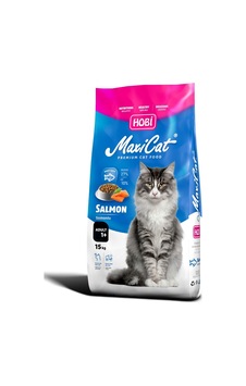 Hobi Maxicat Somonlu Yetişkin Kedi Maması 15kg Hobi Maxicat Somonlu Yetişkin Kedi Maması 15kg