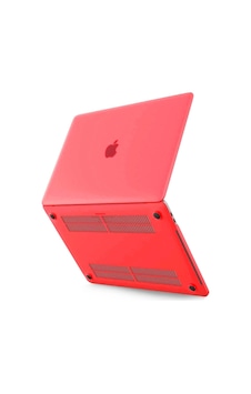 Apple Macbook Uyumlu Pro 13 2021 Macbook Uyumlu Buzlu Kapak - Kırmızı Çok Renkli Apple Macbook Uyumlu Pro 13 2021 Macbook Uyumlu Buzlu Kapak - Kırmızı Çok Renkli