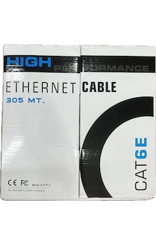 Cablox Gri Pe Cca 4x2x24 24 Awg Lan Cat6 U/utp 305mt. İndoor Box