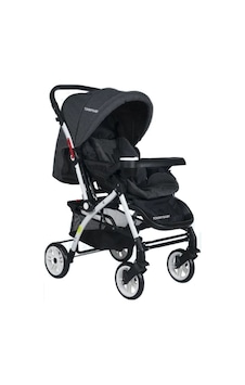 Tommybaby Eagle Alüminyum Lüx Çift Yön Bebek Arabası + Yağmurluk Antrasit