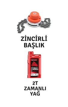 Rapco Zincirli Canavar Başlık Ve Petrol Ofisi Maximoto 2t Zamanlı Yağ