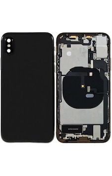 Apple Uyumlu iPhone Xs İle Dolu Kasa Siyah Apple Uyumlu iPhone Xs İle Dolu Kasa Siyah