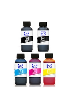 OCP HP 364XL CB321A CB322A CB323A CB324A CB325A Kartuş Mürekkep Seti 100ml 5 Renk