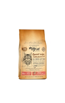 Mycat Az Tahıllı Hamsi & Somon Balıklı Skin Care Yetişkin Kedi Maması 10 KG Mycat Az Tahıllı Hamsi & Somon Balıklı Skin Care Yetişkin Kedi Maması 10 KG