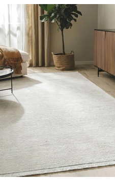 Hoom Rugs İmge 2504 Krem Çizgili Modern Akrilik Salon Halısı Hoom Rugs İmge 2504 Krem Çizgili Modern Akrilik Salon Halısı