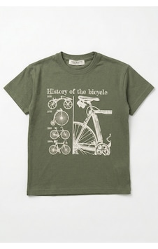 Mackays Erkek Çocuk Baskılı Tshirt Haki Haki