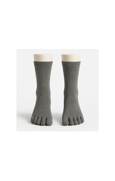 Worthy Socks 1 Çift Parmak Çorap Antrasit