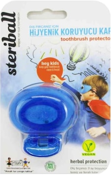Steriball Çocuklar için Diş Fırçası Koruma Kabı Steriball Çocuklar için Diş Fırçası Koruma Kabı