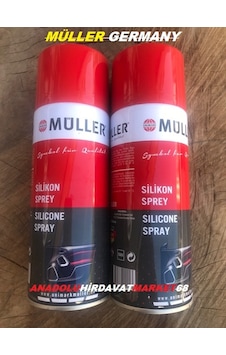 Müller Silikon Sprey Trim Sesi Keser Torpido Parlatır 2 Adet 400 ML Müller Silikon Sprey Trim Sesi Keser Torpido Parlatır 2 Adet 400 ML