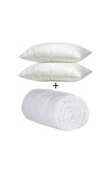 Özdilek Microfiber Soft Çift Kişilik Yorgan & 2adet Silikon Yastık 50x70cm Beyaz Özdilek Microfiber Soft Çift Kişilik Yorgan & 2adet Silikon Yastık 50x70cm Beyaz