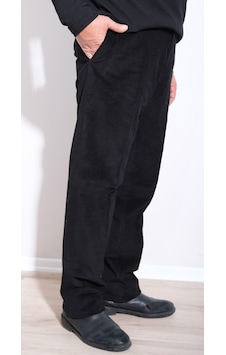 Bawcompany Erkek Klasik Kadife Pantolon Siyah
