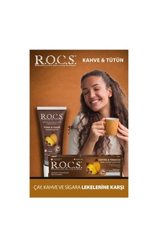 R.o.c.s. Rocs Kahve Ve Tütün Lekelerine Karşı Diş Macunu 74 G