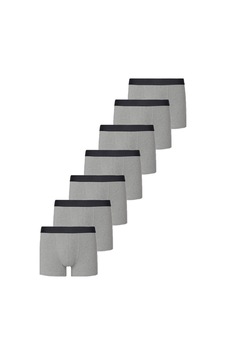 Nacar Store Erkek Pamuklu Likralı 7'li Paket Boxer Gri Nacar Store Erkek Pamuklu Likralı 7'li Paket Boxer Gri