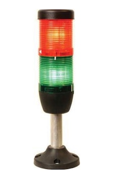 Emas Ik52l220xm03 ,yeşil/kırmızı-220vac 2-kat Tepe Lamba Emas Ik52l220xm03 ,yeşil/kırmızı-220vac 2-kat Tepe Lamba