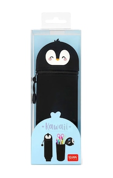 Legami Kawaii 2-ın-1 Silikon Kalem Çantası Penguen Ka0015 Çok Renkli Legami Kawaii 2-ın-1 Silikon Kalem Çantası Penguen Ka0015 Çok Renkli