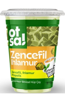 Otsa Zencefil & Ihlamur Bitkisel Küp Çay Bardak 170 G. Otsa Zencefil & Ihlamur Bitkisel Küp Çay Bardak 170 G.