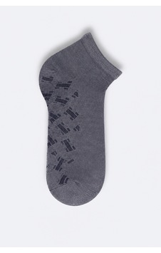 Morven Erkek Gri Bambu Desenli Patik Çorap 26yc019002100 Gri Morven Erkek Gri Bambu Desenli Patik Çorap 26yc019002100 Gri