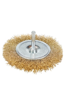 Pimli Daire Fırça 100 10mm Sarı Telli Era10072 Eratool 15 Adet