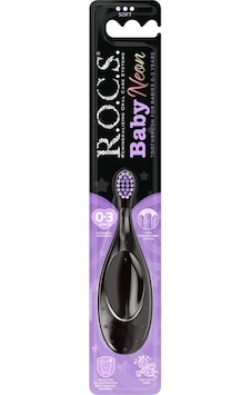 ROCS Baby Neon Soft Diş Fırçası Mor ROCS Baby Neon Soft Diş Fırçası Mor