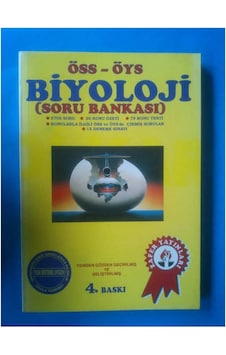 Öss-Öys Biyoloji Soru Bankası Zafer Yayınları 1996 Yılı Basım Öss-Öys Biyoloji Soru Bankası Zafer Yayınları 1996 Yılı Basım