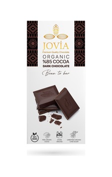 3 Adet Jovia Organıc %85 Cocoa Dark Çikolata 85 G 3 Adet Jovia Organıc %85 Cocoa Dark Çikolata 85 G