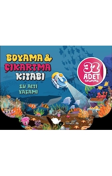 Su Altı Yaşamı - Boyama ve Çıkartma Kitabı - 32 Adet Çıkartma- Çikolata Yayınevi Su Altı Yaşamı - Boyama ve Çıkartma Kitabı - 32 Adet Çıkartma- Çikolata Yayınevi