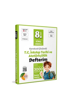 Editör Plus 8.sınıf Süreç Odaklı İnkılap Tarihi Defterim Editör Plus 8.sınıf Süreç Odaklı İnkılap Tarihi Defterim