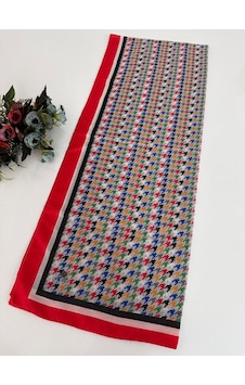 Quare Soft Pamuklu Desenli Şal Ldsq1008-28652 Çok Renkli Quare Soft Pamuklu Desenli Şal Ldsq1008-28652 Çok Renkli