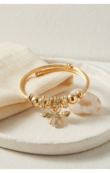 Arı Model Gold Renk Charm Bileklik 6421835 Arı Model Gold Renk Charm Bileklik 6421835
