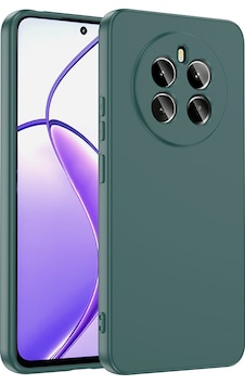 Realme 12 4g Kılıf Zore Mara Lansman Kapak Koyu Yeşil Realme 12 4g Kılıf Zore Mara Lansman Kapak Koyu Yeşil