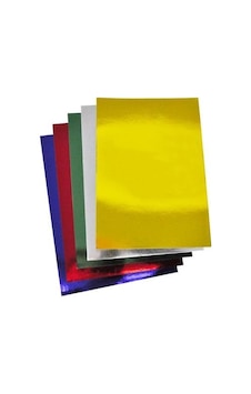 Aynalı Fon Kartonu 50X70Cm 10 Renk Paket Aynalı Fon Kartonu 50X70Cm 10 Renk Paket