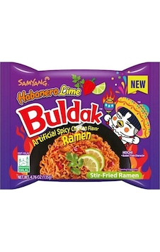 Samyang Buldak Habanero Lime Hot Chicken Flavor 135 G Samyang Buldak Habanero Lime Hot Chicken Flavor 135 G