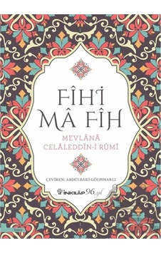 Fihi Ma-fih İnkılap Kitabevi Ciltli Fihi Ma-fih İnkılap Kitabevi Ciltli