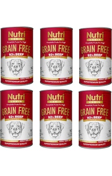 Nutri Canin Tahılsız Biftekli Köpek Konserve 6 x 400 G Nutri Canin Tahılsız Biftekli Köpek Konserve 6 x 400 G