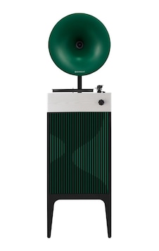 Fennessy İ5 Bluetooth Hoparlörlü 110w Hi-fi Retro Pikap Plakçalar Turntable, Quicksand Yeşil