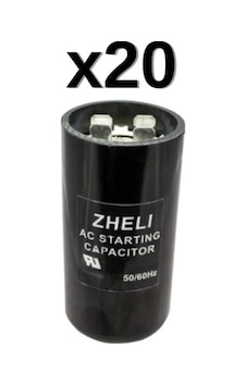 20'li Zheli 233-280 Μf 46x86 Mm 220 Acv İlk Hareket/kalkış Kondansatörü 20'li Zheli 233-280 Μf 46x86 Mm 220 Acv İlk Hareket/kalkış Kondansatörü