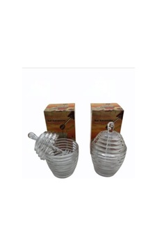 Bal Kavanozu - Şeffaf - Plastik Şeffaf Bal Kavanozu - Şeffaf - Plastik Şeffaf