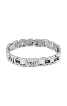 Guess Jgujumb01342jwstbktu Erkek Bileklik Metalik Gri
