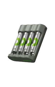 Gp B441 Usb Pil Şarj Cihazı 4 Adet 950mah Aaa İnce Pilli Set Sku: Zeus8690010053688