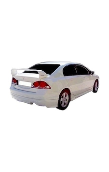 Honda Civic 7 Spoiler Bagaj Yüksek (Işıklı) Fiber 2001-2005
