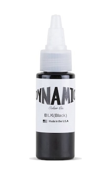 Dynamic Black - Siyah Tattoo Dövme Boyası - 1oz/30ml Dynamic Black - Siyah Tattoo Dövme Boyası - 1oz/30ml