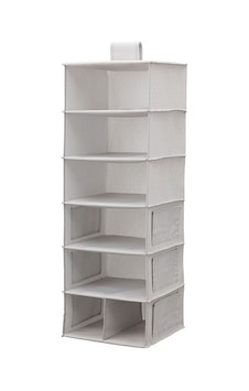 Desenli Bölmeli Dolap Düzenleyicisi IKEA Gri MeridyenDukkan 30x30 Gri